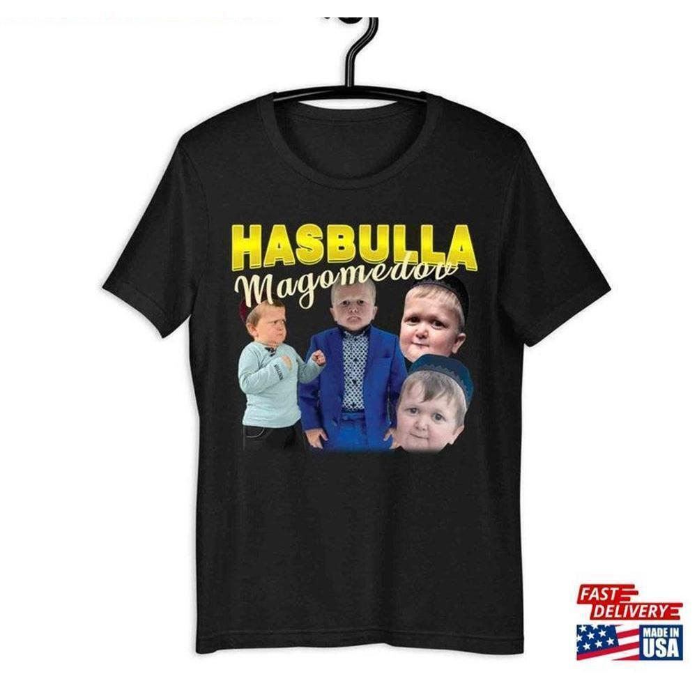 Hasbulla Magomedov Mini Khabib Funny Meme Graphic T-Shirt